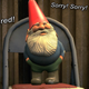The gnome model from Half-Life with some silly quotes.